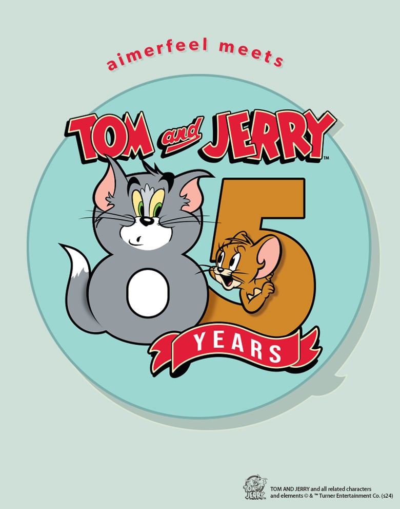 人気キャラクター、トムとジェリーのレディース ルームウェア