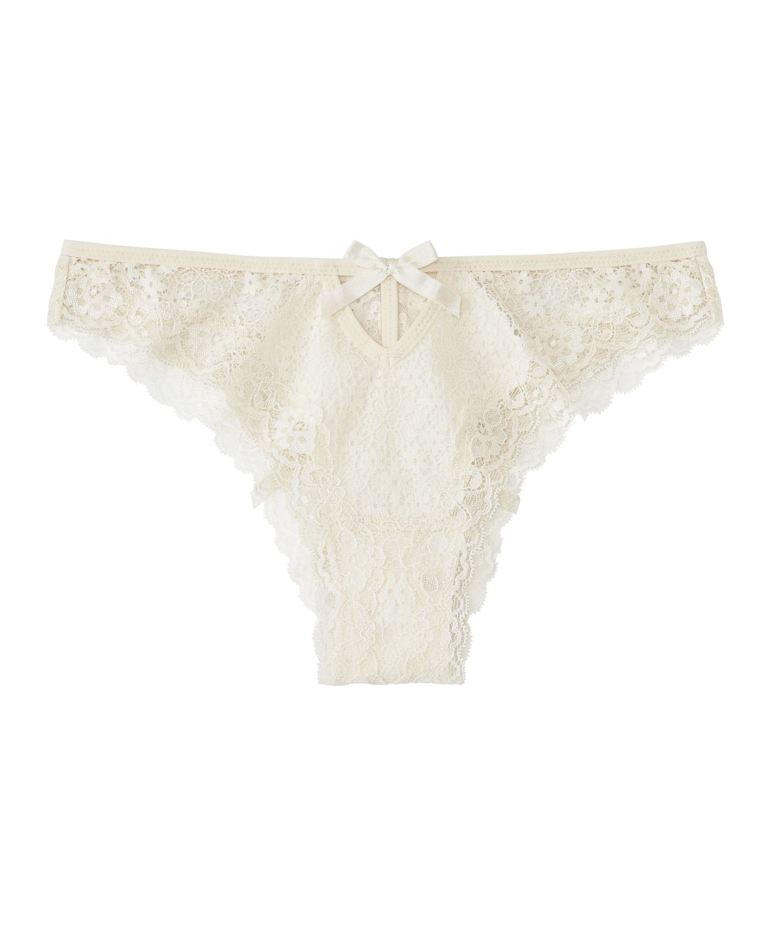 スクエアレース ハーフバックショーツ