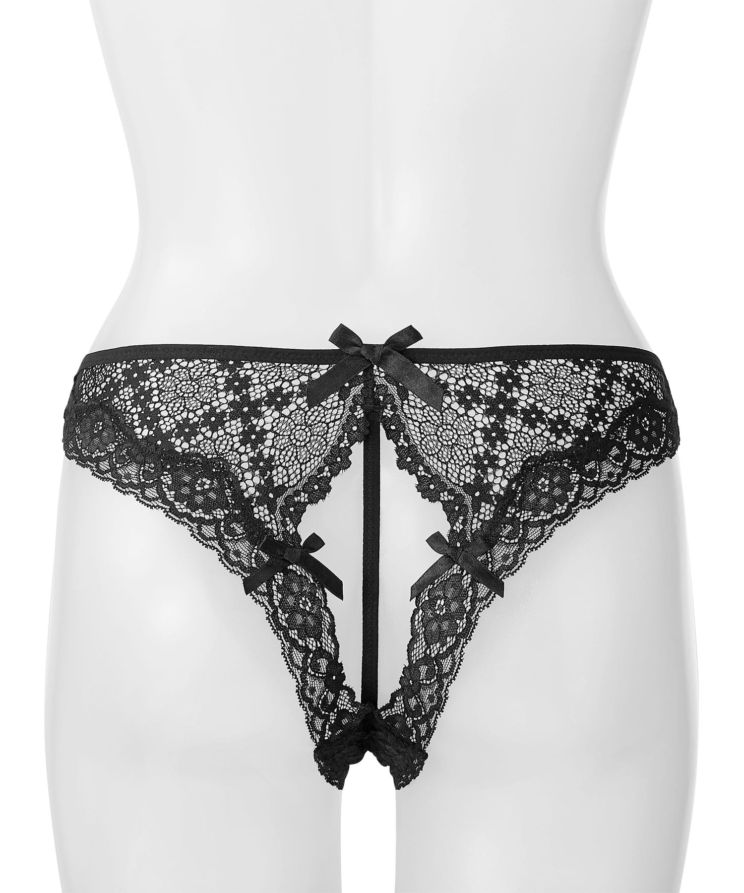 スクエアレース ハーフバックショーツ