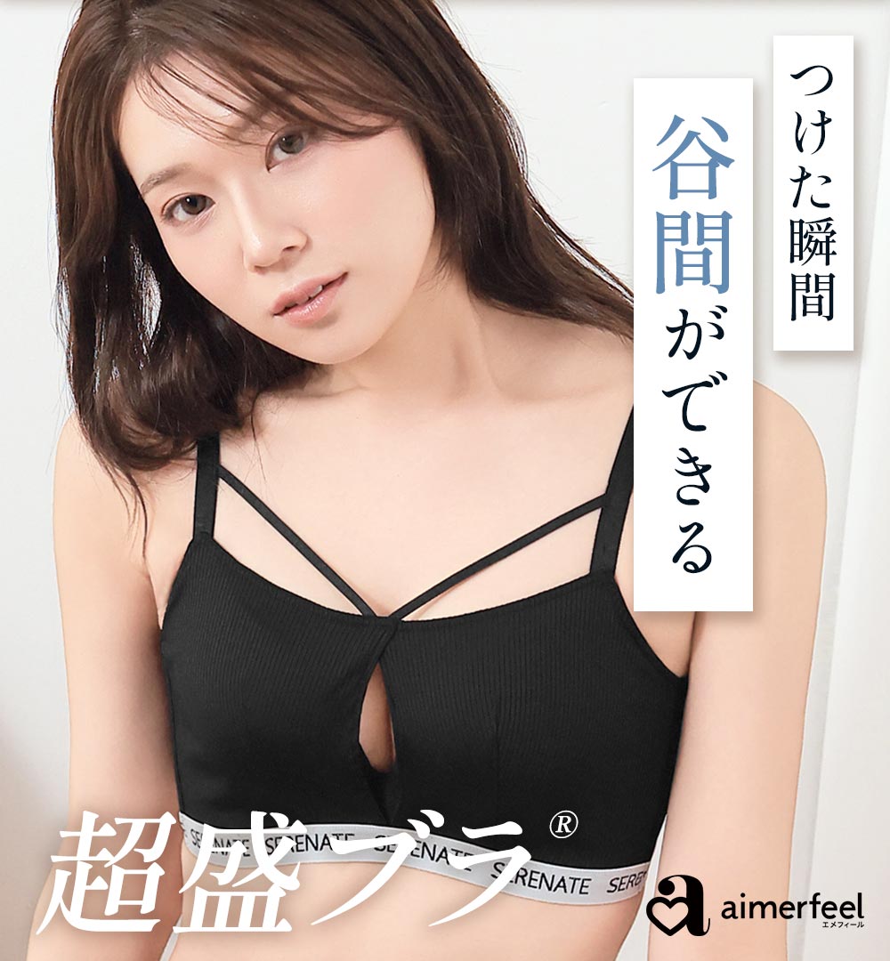 梅吉　エメ 吸水速乾 SERENATE 超盛ブラ(R) ブラジャー&ショーツ- aimerfeel