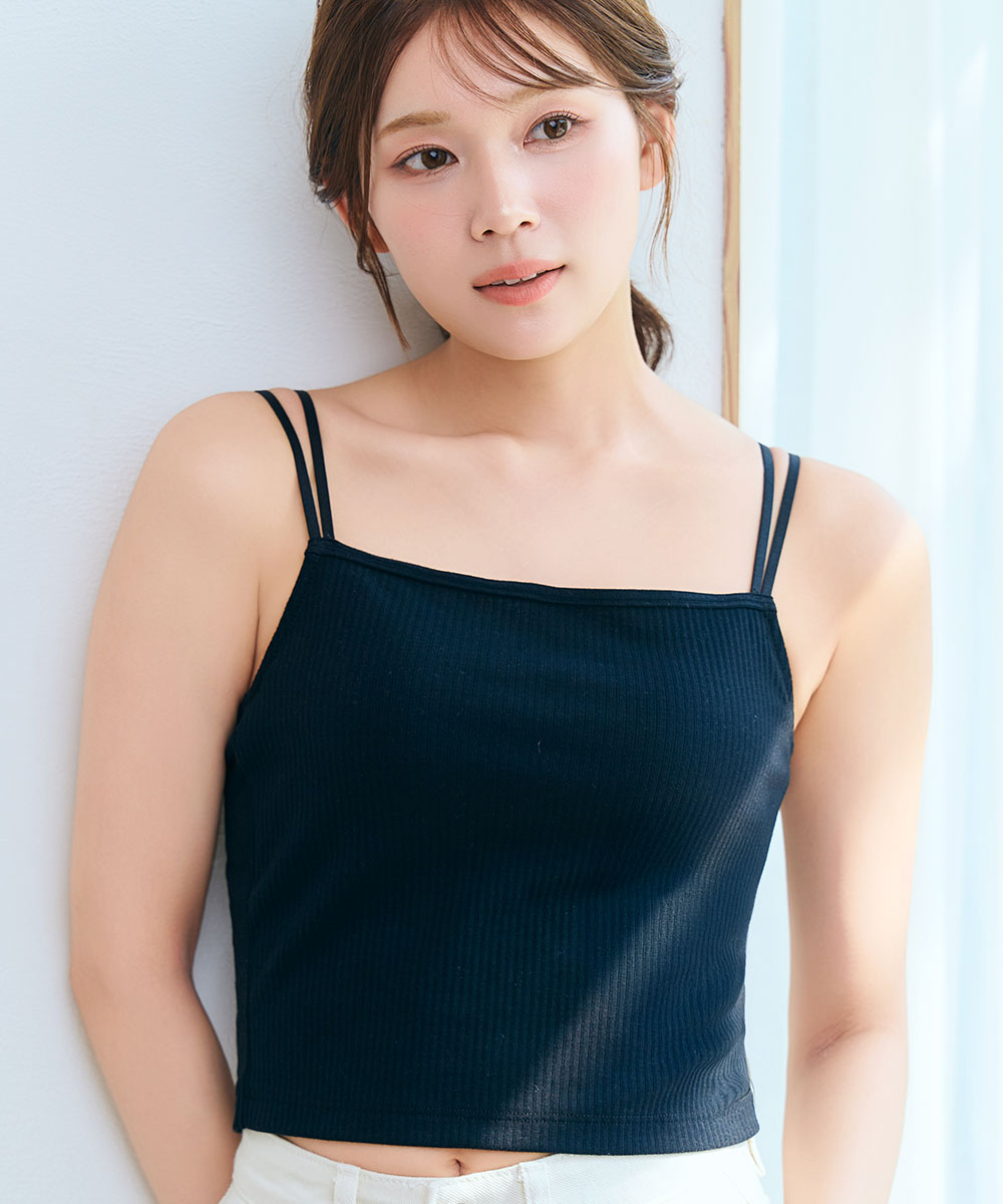 《予約商品》リブ フロントホック ブラトップ ノンワイヤー 超盛ブラ(R) 単品ブラジャー