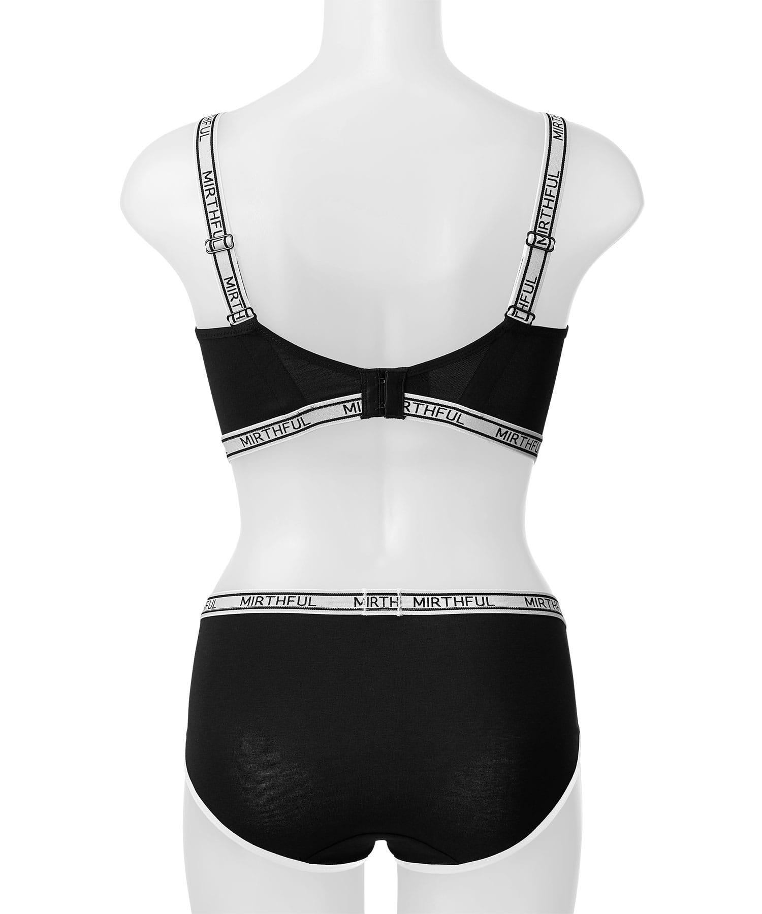 ノヴァベル 綿混 ノンワイヤー ブラジャー&ショーツ