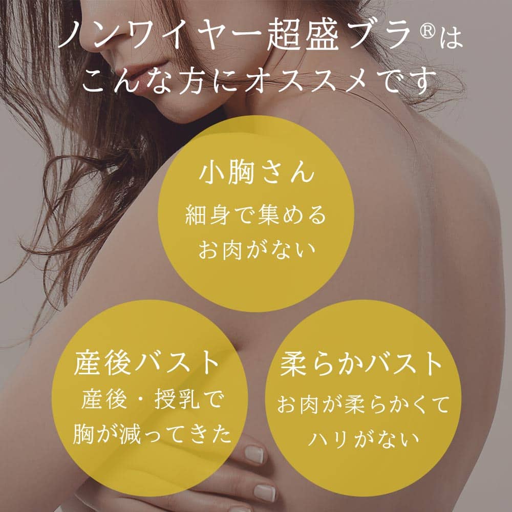 【WEB限定】ノンワイヤー 超盛ブラ(R) シームレス 単品ブラジャー