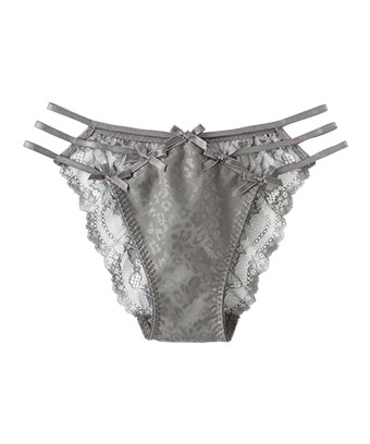 ヒョウサテン カシュクールレース ハーフバックショーツ