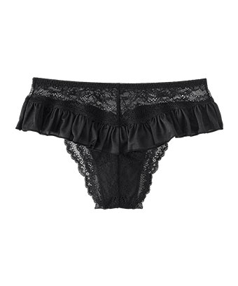 リボンレース ハーフバックショーツ