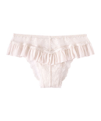 リボンレース ハーフバックショーツ