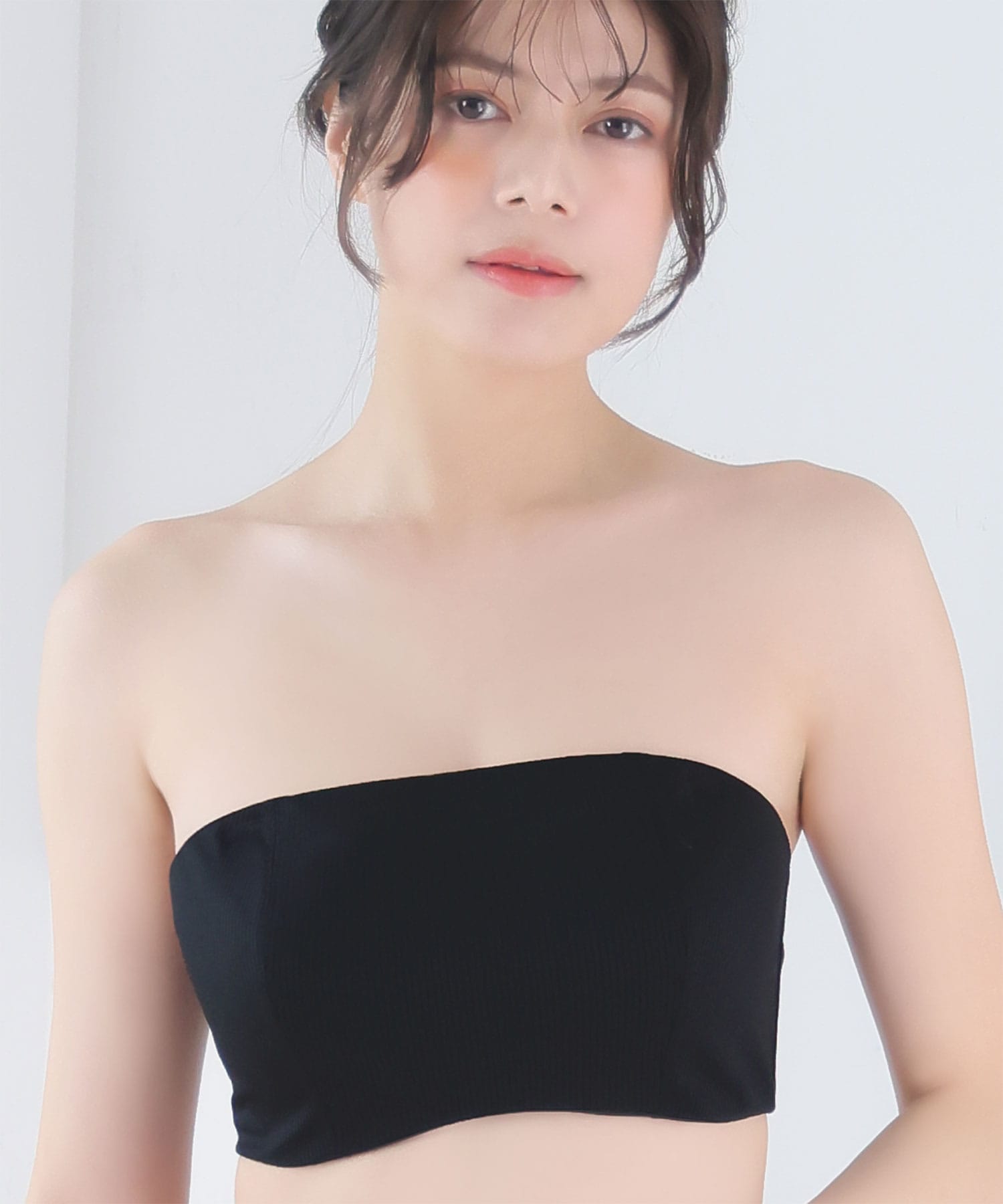 リブ谷間カバー 脇高ブラ 単品ブラジャー (FGHカップ)