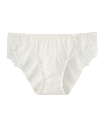 リブ レース プレーンショーツ