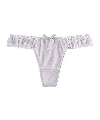 リフト カシュクールレース Tバックショーツ