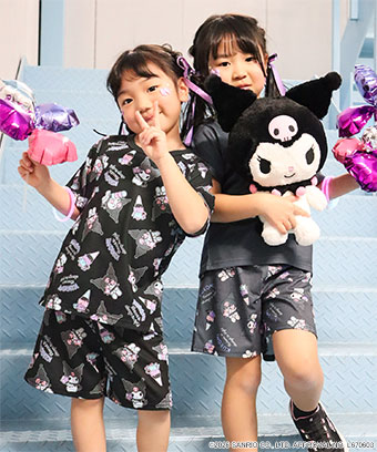 クロミ サマー 半袖 キッズ 上下セット