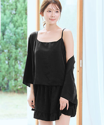 シルキー ショートパンツ 3点セット