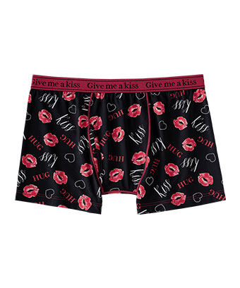 ハグキス メンズ ボクサーショーツ (前開き)