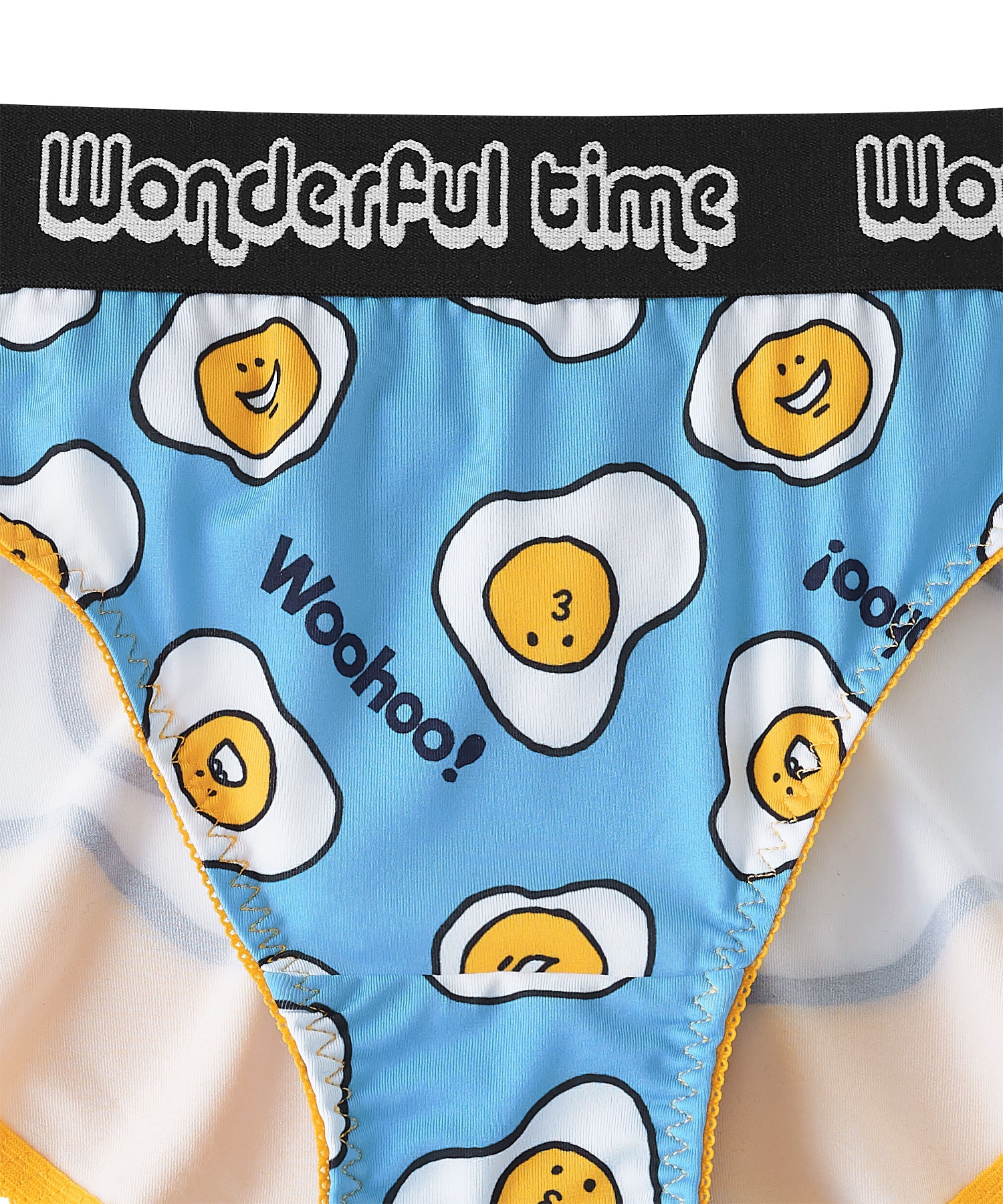 目玉焼き柄 プレーンショーツ