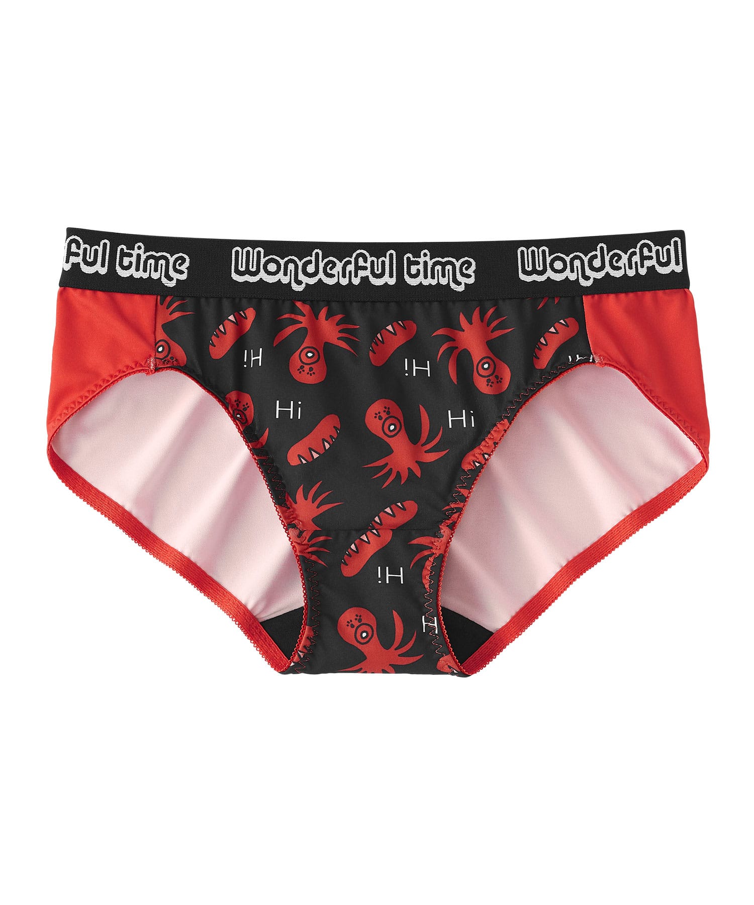 たこさんウインナー柄 プレーンショーツ