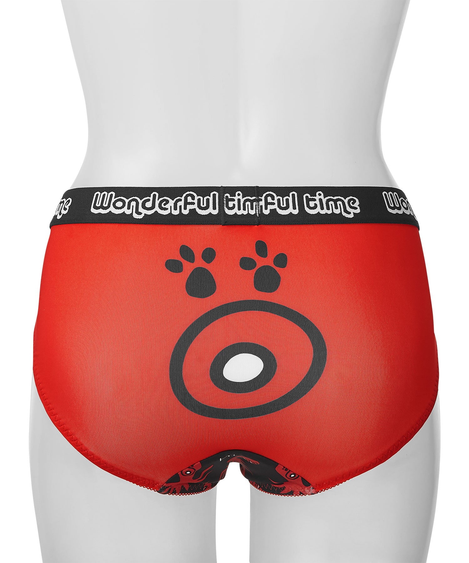 たこさんウインナー柄 プレーンショーツ