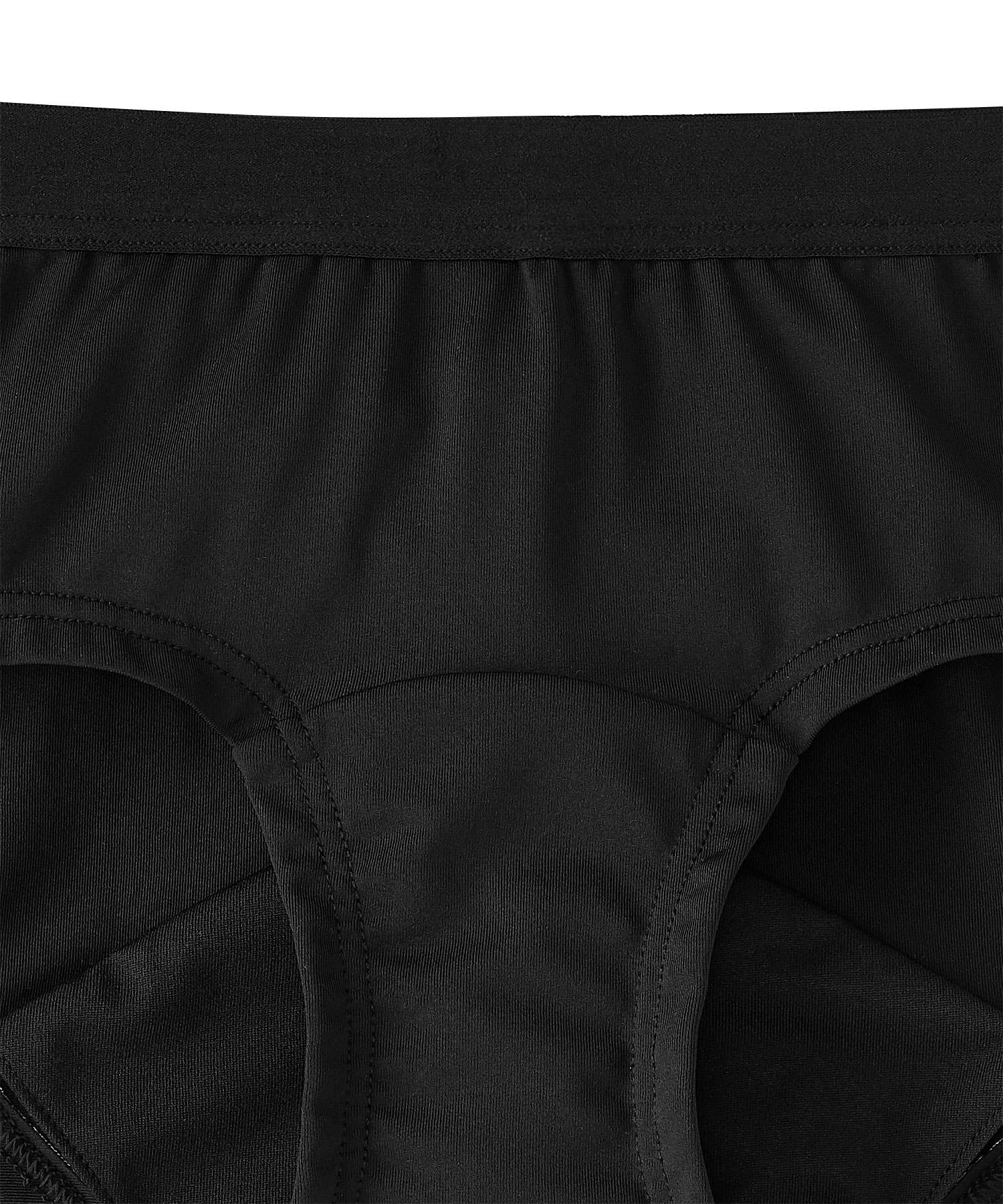 太ゴム シンプル ベーシック ヒップハング サニタリーショーツ