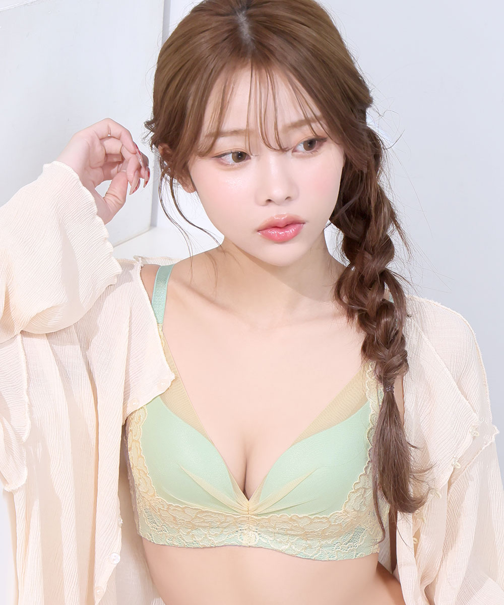 レースリフト 脇高 ブラジャー&ショーツ