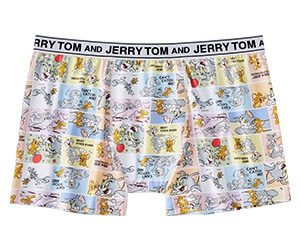 トムとジェリー 総柄 メンズ ボクサーショーツの商品ページを見る