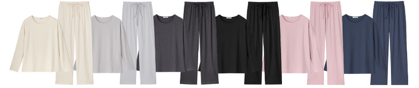 【WEB限定】着るだけ 快眠ウェア 長袖 上下セット