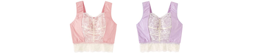 しっかり美胸 夢ごこち 綿混 ナイトブラ 単品ブラジャー (グラマーサイズ)