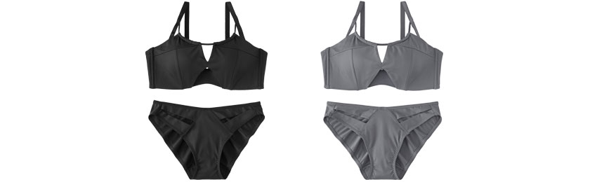 コードレイヤード ハーフカップ  超盛ブラ(R) ブラジャー&ショーツ