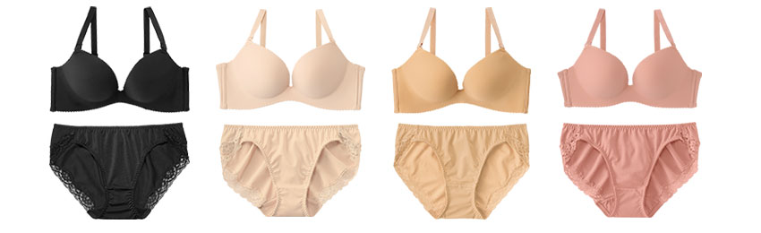 【WEB限定】ノンワイヤー 超盛ブラ(R) シームレス ブラジャー&ショーツ