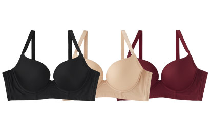 シームレス バーレスク脇高ブラ(R) 単品ブラジャー