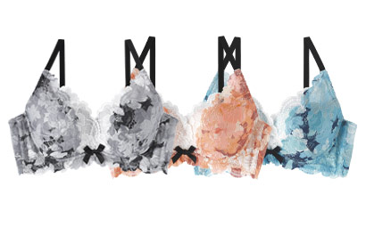 アドミレフラワー カシュクールレース脇高ブラ(R) 単品ブラジャー