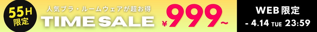 55時間限定 WEB限定タイムセール(ヘッダー画像)