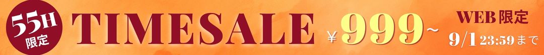 WEB限定!55時間タイムセール(ヘッダー画像)