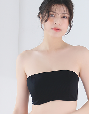 リブ谷間カバー 脇高ブラ 単品ブラジャー (FGHカップ)