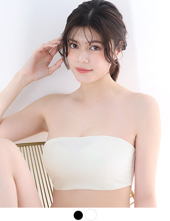 谷間のチラ見え防止！シンプルデザインで気になる谷間をカバーしてくれる便利なブラジャーです。脇高設計なので脇がすっきり見え、幅広アンダーベルトと3列ホックでバストをしっかりをホールド。ストラップレスが可能な2WAY仕様なので、オフショルなどの肩や胸元が開いたトップスやワンピースにピッタリ！
