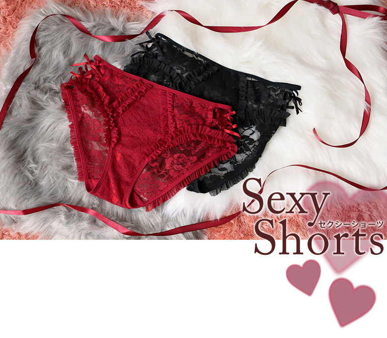 design Panties かわいいも、セクシーも欲しい欲張りな私のためのショーツ 肌の透け感やサイドのコード使いがセクシーなパンティ ショーツを揃えました aimerfeel エメフィール