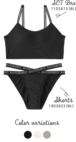 ショートレングス ブラトップ 超盛ブラ(R) ブラジャーカシュクールレース ブラジャー<ハーフバックショーツ/BL