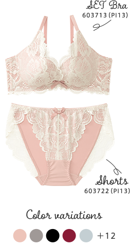 カシュクールレース ブラジャー<ショーツ/SP13