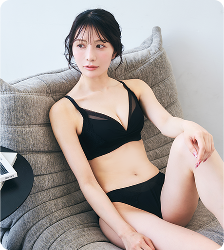 レースリフト プレーンショーツ/BL