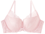 寄せて上げて、谷間を整えるリフトカシュクール脇高ブラ®のカラー：ピンク