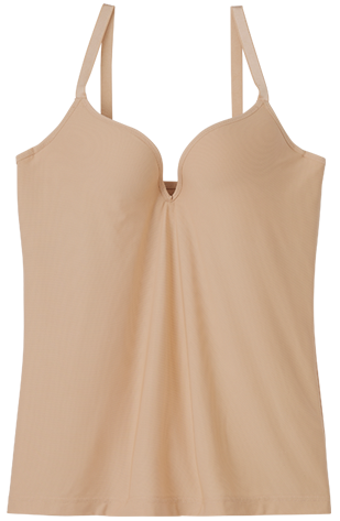 エアリークール リッチバスト ブラトップ (ワイヤー入り) ヌードベージュ/VE2