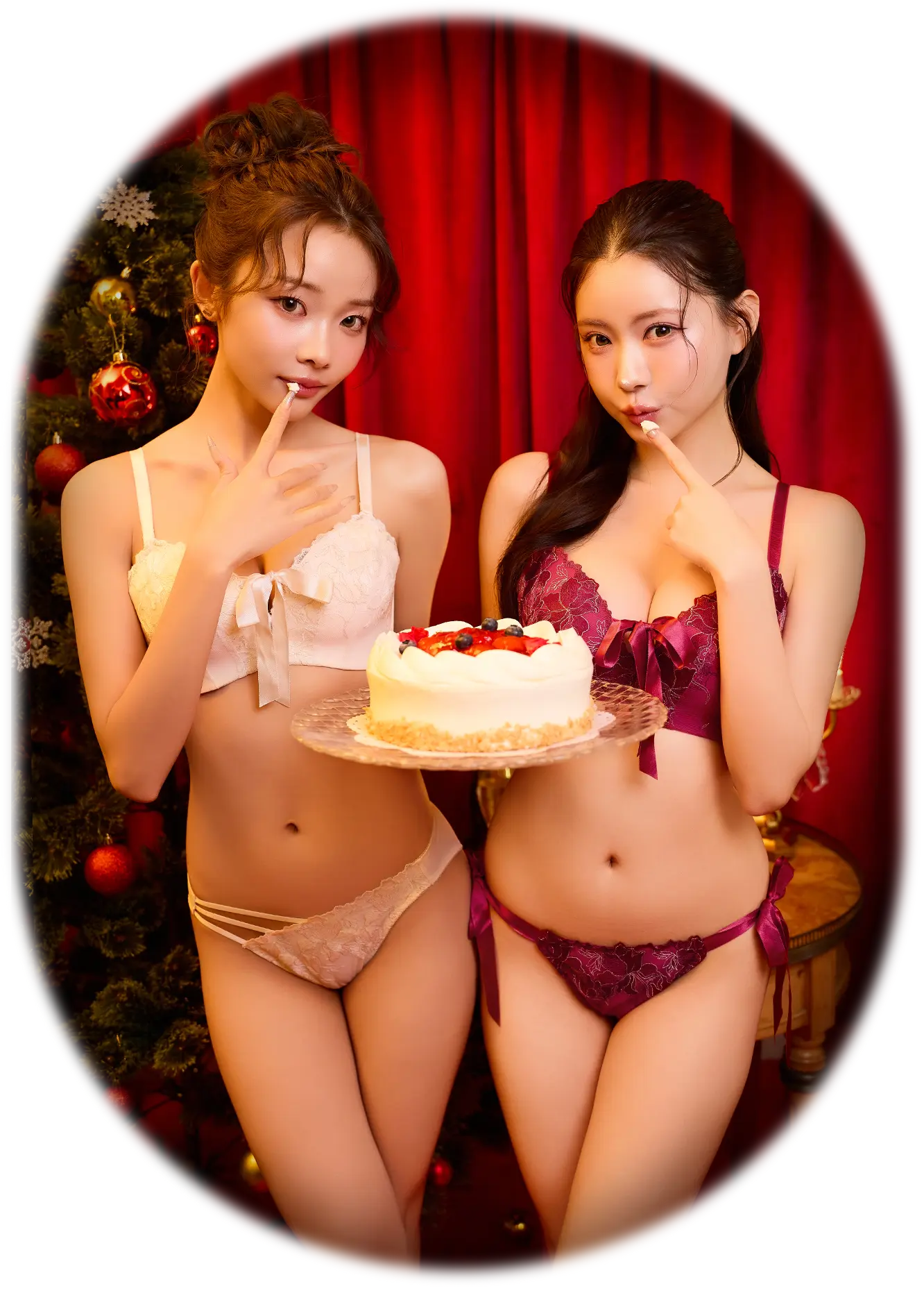 ドーリーリボン ノンワイヤー 超盛ブラ(R) ブラジャー&ショーツ
