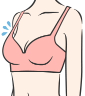カップが浮いてパカパカとする
