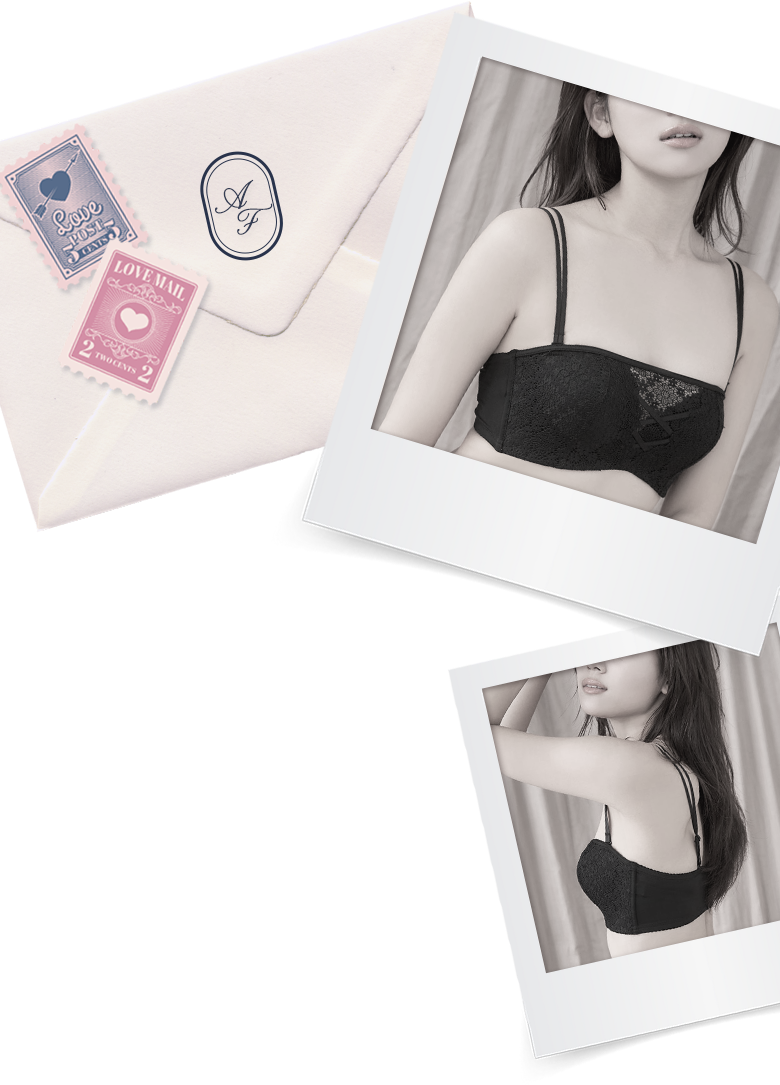 ストラップが外せるタイプのハーフカップ超盛ブラ(R)に、小花柄のレースデザインが登場！フロント部分のアクセントに編み上げ風のクロステープをあしらい、セクシーかつよりフェミニンでおしゃれな印象に