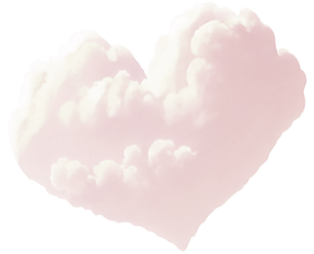ハートの雲