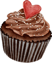 チョコカップケーキ