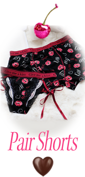 バレンタインにおすすめのデートやお泊り、旅行にもおすすめのペアショーツ・メンズボクサー