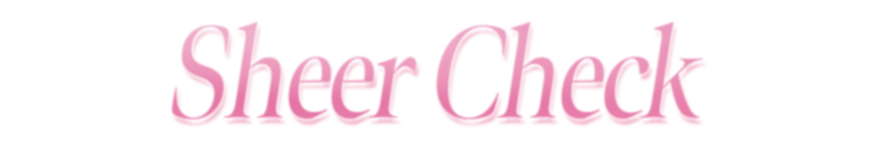 シアーチェックハーフカップ超盛ブラ(R)